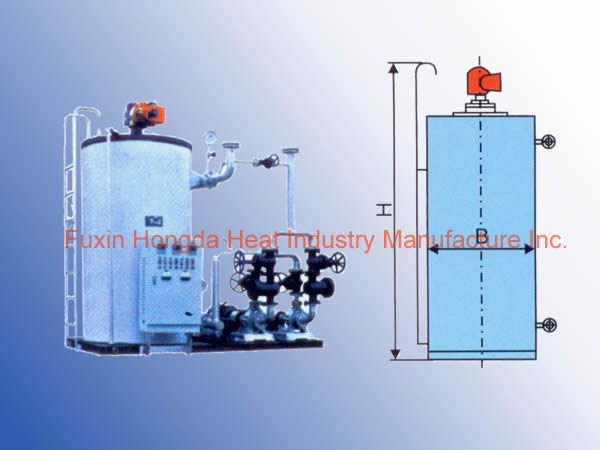 YYL-Y ( Q ) Vertical Fuel ( Gas ) Boiler with Organic Heat Carrier