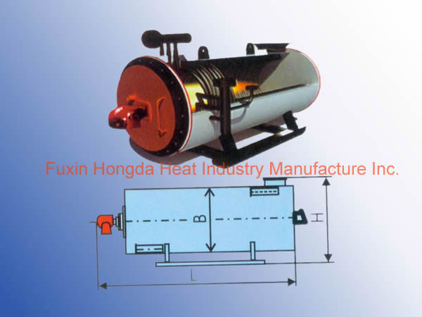 YYW-Y ( Q ) Horizontal Fuel ( Gas ) Boiler with Organic Heat Carrier